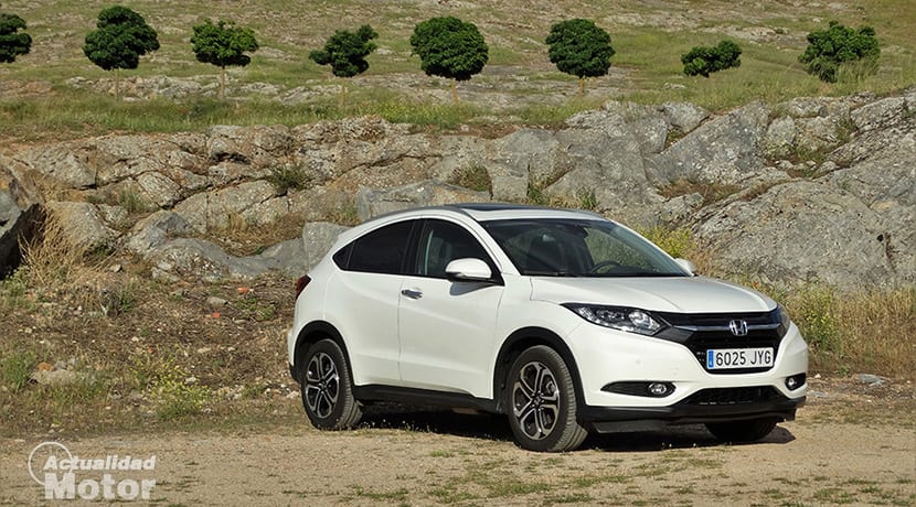 Prueba Honda HR-V lateral delantera