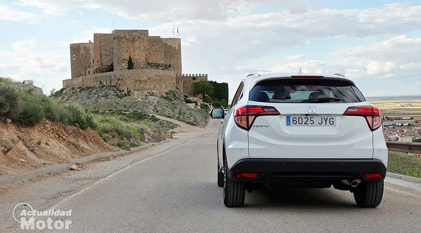 Prueba Honda HR-V trasera