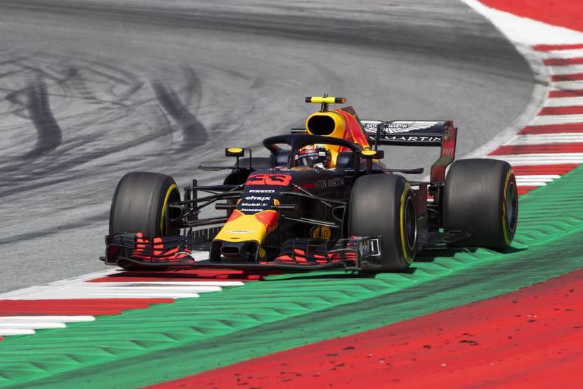 Red Bull en Silverstone 2018