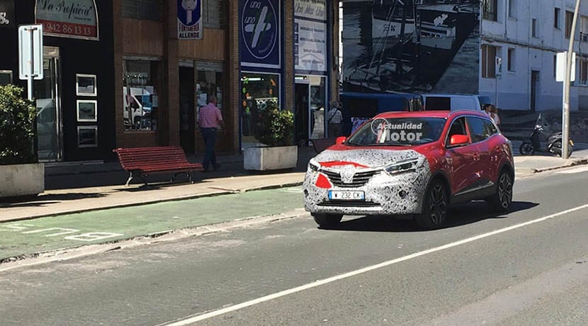 Renault Kadjar 2019 cazado camuflaje