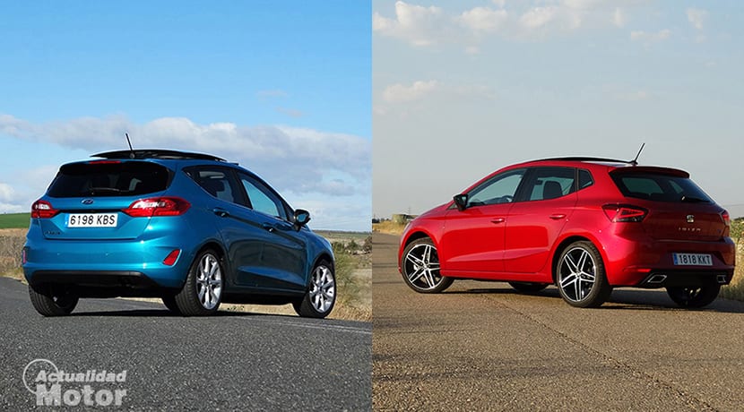 Comparativa Comparativa Ford Fiesta Vs Seat Ibiza trasera