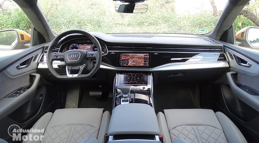 Prueba Audi Q8 interior