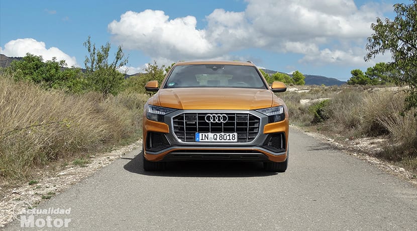 Prueba Audi Q8 frontal