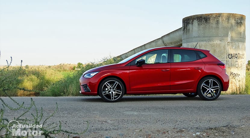 Lateral del Seat Ibiza