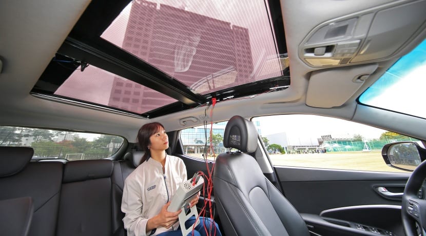 Hyundai y Kia tecnología recarga solar