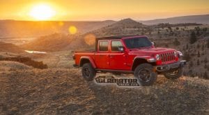 Jeep Gladiator JT pick up