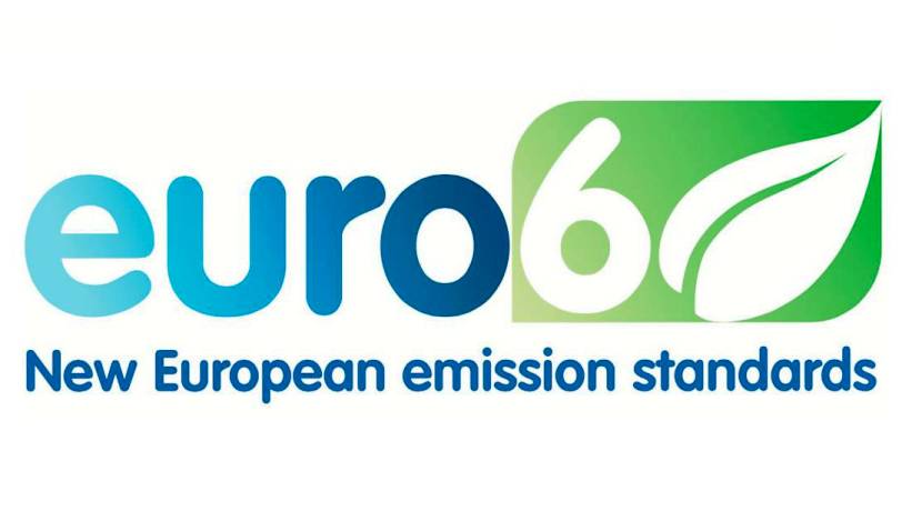 Logo de euro 6 para motores diesel