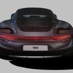 Trasera del Porsche 988 Vision