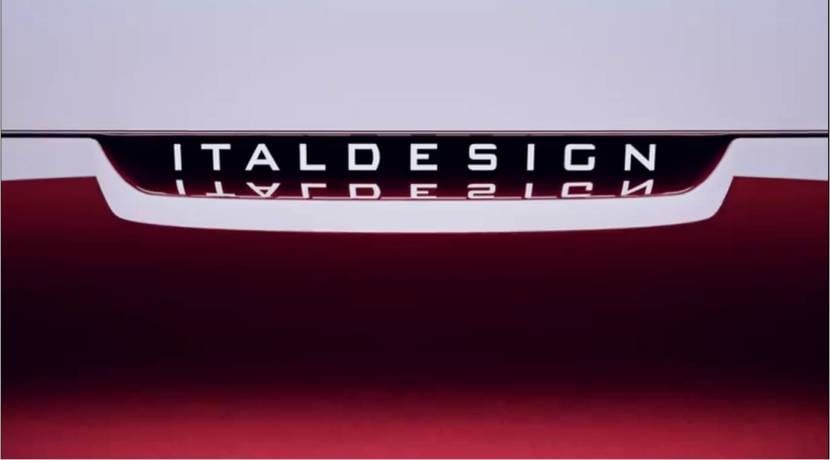 Italdesign teaser koncepció a 2019-es Genfi Autószalonon