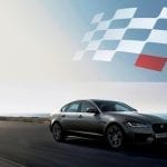 Jaguar XF Chequered Flag