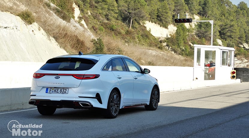 Prueba Kia ProCeed GT parte trasera