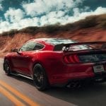 Trasera del Shelby GT500 2019