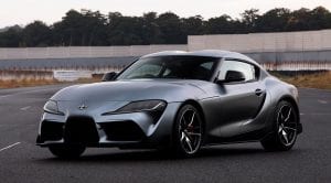 Frontal del Toyota Supra