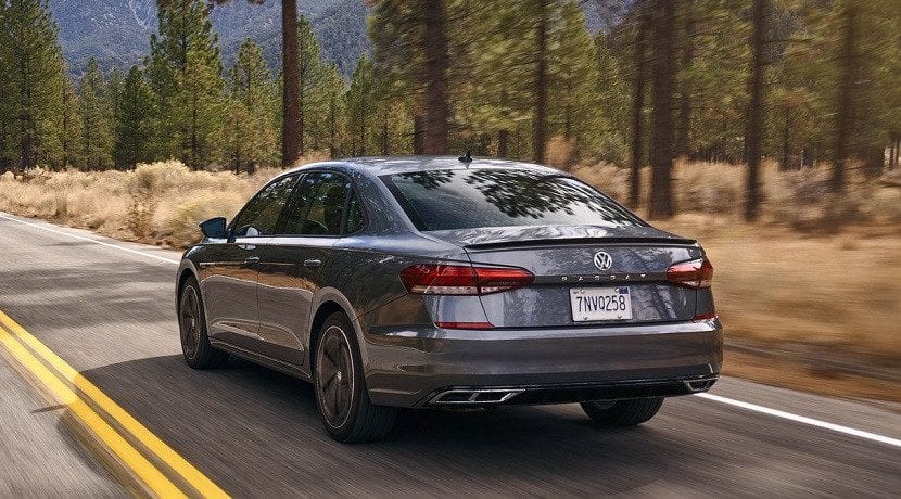 Trasera del Volkswagen Passat 2019