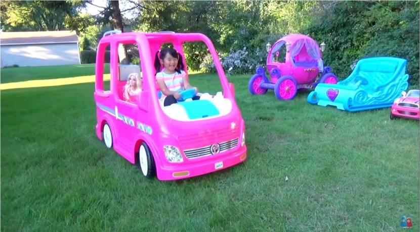 Barbie elektrisk campervan