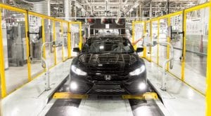 Honda Civic Manufacturin Swindon UK