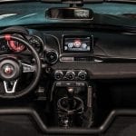 Interior del Abarth 124 Rally Tribute Edition