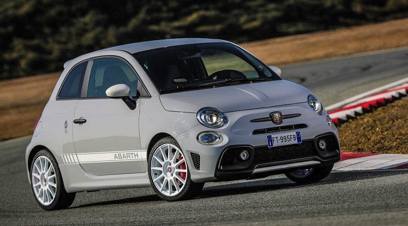 Frontal del Abarth 595 'esseesse'