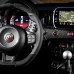 Puesto de mando del Abarth 595 'esseesse'