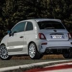 Trasera del Abarth 595 'esseesse'