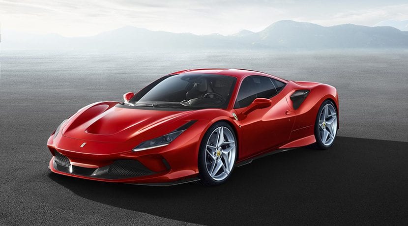 Ferrari F8 Tributo perfil delantero