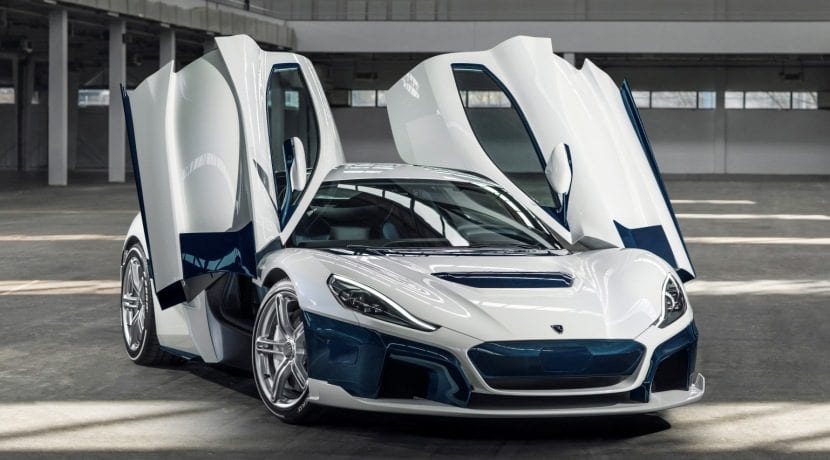 Rimac C_Two Galactic White