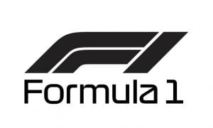 Logo negro de F1