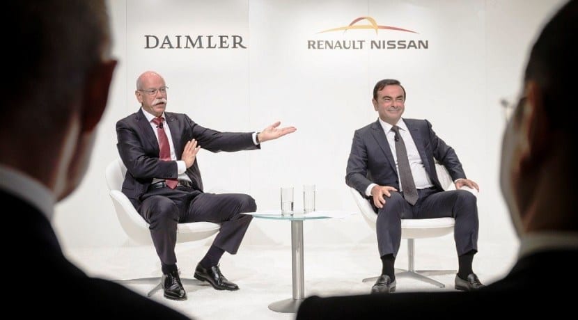 Asociación Daimler AG - Alianza Renault-Nissan-Mitsubishi
