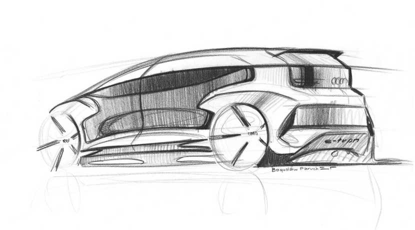 Audi AI: ME concept teaser boceto