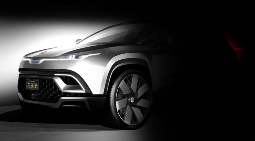 Fisker elektromos SUV teaser