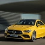 Mercedes-AMG CLA 35 4Matic frontal estacionado