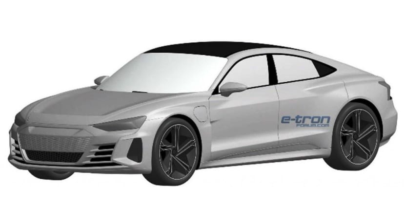 Audi e-tron GT s prednje strane