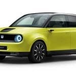 Honda e Charge Yellow