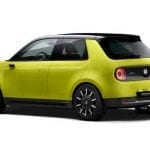 Honda e Charge Yellow