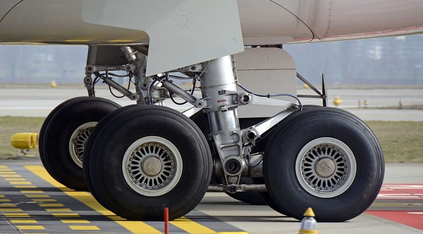 Neumático recauchutado para uso en avión