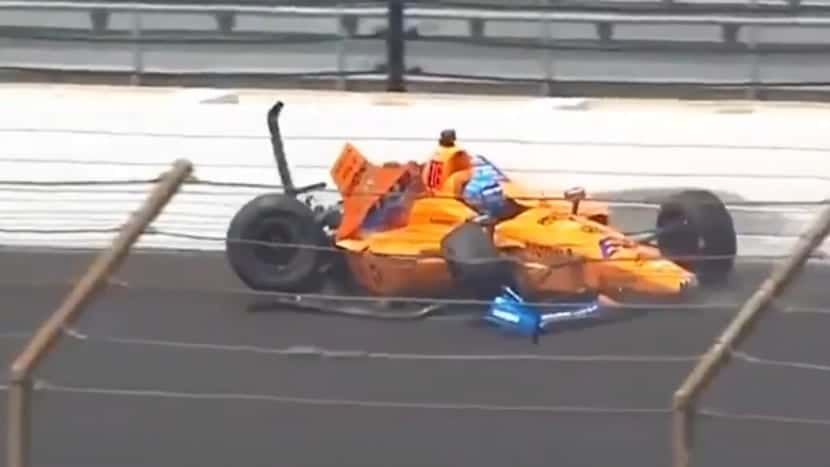 Accidente de Alonso