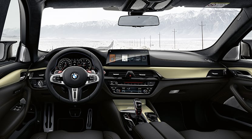 BMW M5 35 Aniversario interior