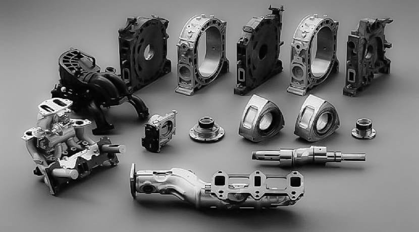 Partes del motor Wankel o rotativo