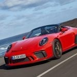 Porsche 911 Speedster perfil delantero