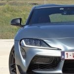 Prueba Toyota Supra detalle frontal