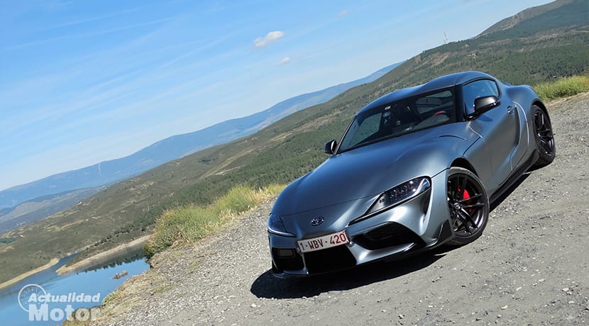 Prueba Toyota GR Supra perfil delantero