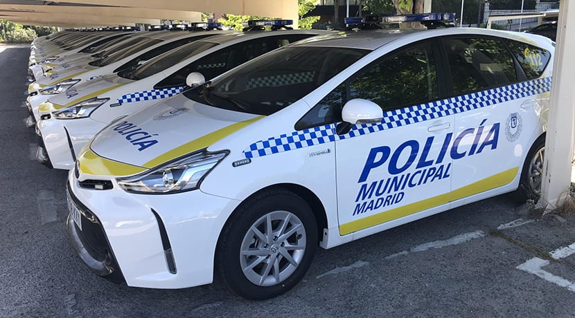 Toyota Prius+ Policía Municipal Madrid