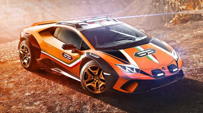 Lamborghini Huracan Sterrato koncepció