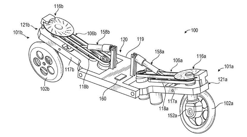 Moto robòtica patentada per Facebook