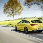 Mercedes-AMG CLA 35 Shooting Brake dinámica trasera