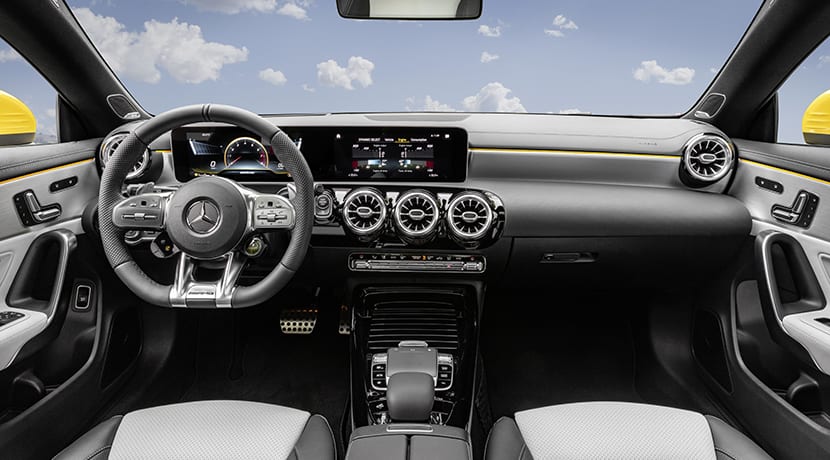 Mercedes-AMG CLA 35 Shooting Brake interior