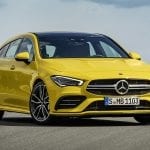 Mercedes-AMG CLA 35 Shooting Brake perfil delantero