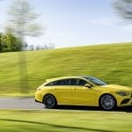 Mercedes-AMG CLA 35 Shooting Brake dinámica lateral