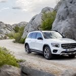 Mercedes GLB offroad delantero