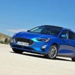 Prueba Ford Focus familiar perfil delantero